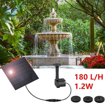 Solar Garden Fountains Waterfalls Garden Fountain Pump 9V 220L/H Solar Power Bird Bath Fountain Water Pump Floating Fountain
Solar Garden Fountains Waterfalls Garden Fountain Pump 9V 220L/H Solar Power Bird Bath Fountain Water Pump Floating Fountain