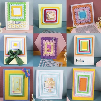Variet Square Rectangle Circle Dies Frame Metal Cutting Die For DIY Scrapbooking Paper Card Die Cuts Photo Album Making 2020 New
Variet Square Rectangle Circle Dies Frame Metal Cutting Die For DIY Scrapbooking Paper Card Die Cuts Photo Album Making 2020 New