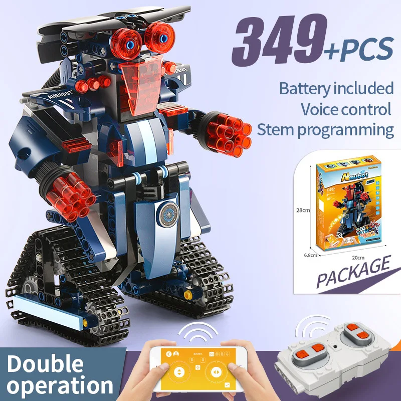 Remote control robot Electric Building Blocks kid young children puzzle assembling intelligent electric building block toy gift
Remote control robot Electric Building Blocks kid young children puzzle assembling intelligent electric building block toy gift
