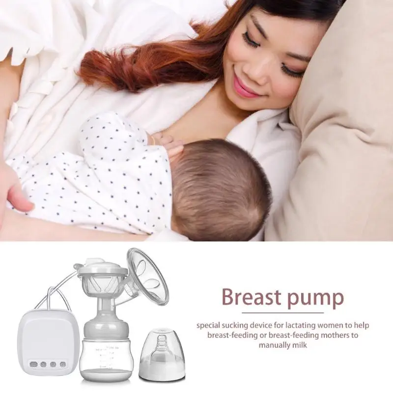 Electric Breast Milking Pump Kit Ordinary Design Operation Conveninently USB Nipple Suction Sucker with Feeding Milk Bottle
Electric Breast Milking Pump Kit Ordinary Design Operation Conveninently USB Nipple Suction Sucker with Feeding Milk Bottle