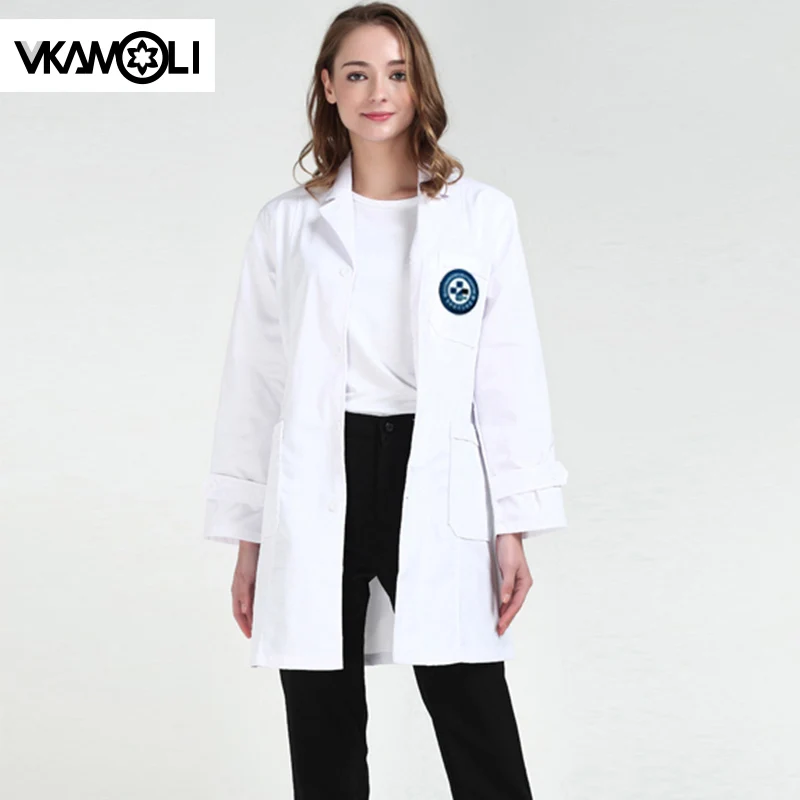 vkamoli long Sleeve women Medical Coat Uniform Medical Lab Coat Hospital Doctor Clothes beauty parlour overalls suit collar
vkamoli long Sleeve women Medical Coat Uniform Medical Lab Coat Hospital Doctor Clothes beauty parlour overalls suit collar