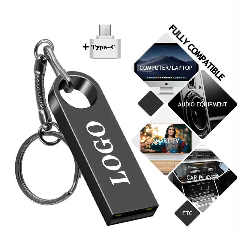 Pen Drive Flash Drive Type-C Usb 2.0 Metal High Spee Usb Flash Drive 4G 8G 16G 32GB 64G Pendrive Memory Stick U Disk
Pen Drive Flash Drive Type-C Usb 2.0 Metal High Spee Usb Flash Drive 4G 8G 16G 32GB 64G Pendrive Memory Stick U Disk