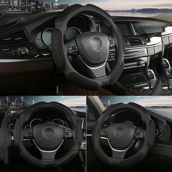 Anti-Slip Universal Car Steering Wheel Cover Diameter 38CM with 3D Design/Flocking Clothcar Steering Wheel Braid
Anti-Slip Universal Car Steering Wheel Cover Diameter 38CM with 3D Design/Flocking Clothcar Steering Wheel Braid