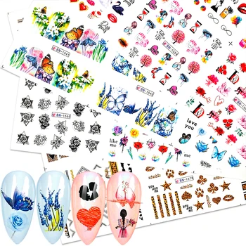48 Designs Nail Sticker Set Water Transfer Sticker Mixed Butterfly Flower Leopard Valentine Wraps Tape Decorations Manicure 2020
48 Designs Nail Sticker Set Water Transfer Sticker Mixed Butterfly Flower Leopard Valentine Wraps Tape Decorations Manicure 2020
