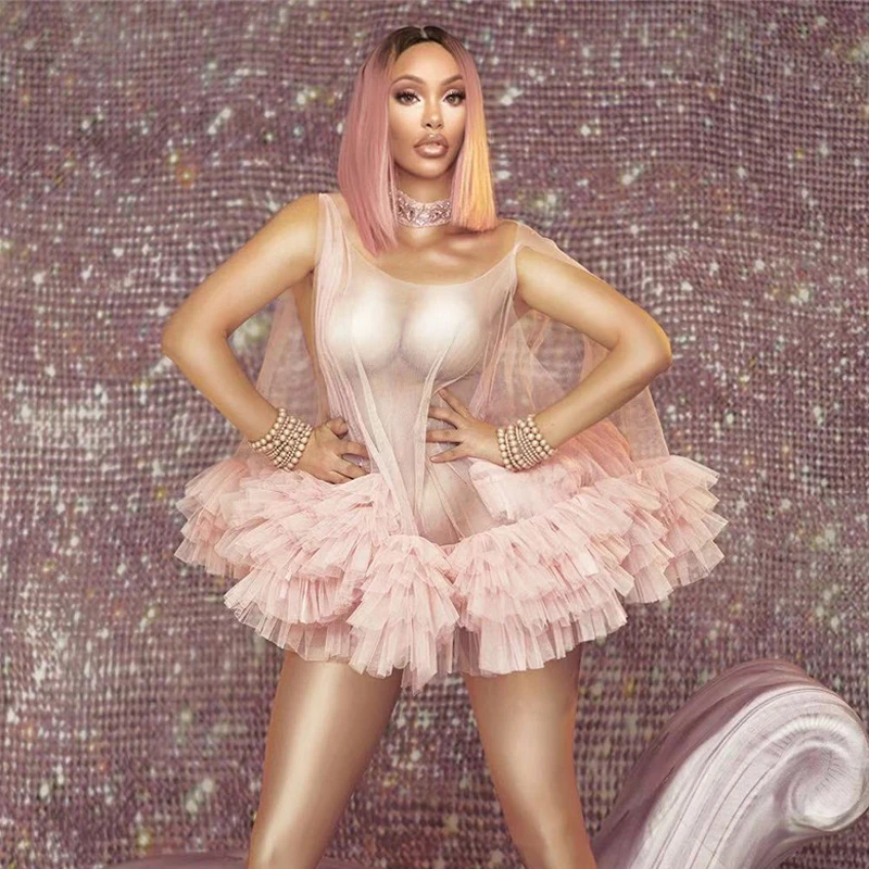 Big Stretch Women's Nightclub Dress Party Prom Outfit GOGO Stage Female Show Bubble Skirt Stage Clothes For Singers BL2309
Big Stretch Women's Nightclub Dress Party Prom Outfit GOGO Stage Female Show Bubble Skirt Stage Clothes For Singers BL2309