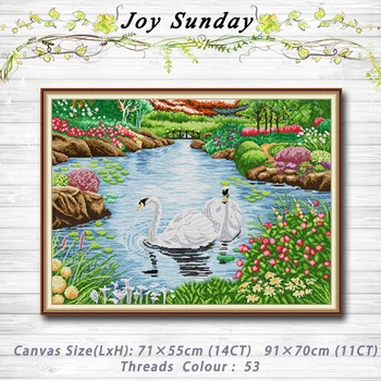 Swan lake painting 14CT 11CT counted cross stitch kits embroidery set Needlework Set chinese cross stitch Home decor
Swan lake painting 14CT 11CT counted cross stitch kits embroidery set Needlework Set chinese cross stitch Home decor