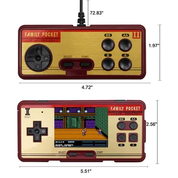 Retro Handheld Game Console 8 Bit Portable Video Game Player 3.0 inch Screen Built-in 638 Games AV Out Put
Retro Handheld Game Console 8 Bit Portable Video Game Player 3.0 inch Screen Built-in 638 Games AV Out Put