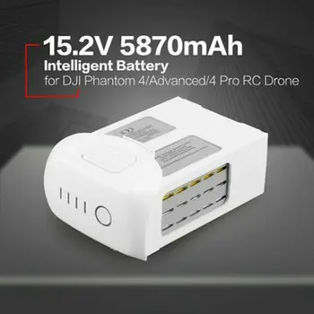 15.2V 5870mAh Intelligent Spare Flight LiPo Battery Replacement Part for DJI Phantom 4 /Advanced/4Pro FPV Quadcopter RC Drone
15.2V 5870mAh Intelligent Spare Flight LiPo Battery Replacement Part for DJI Phantom 4 /Advanced/4Pro FPV Quadcopter RC Drone