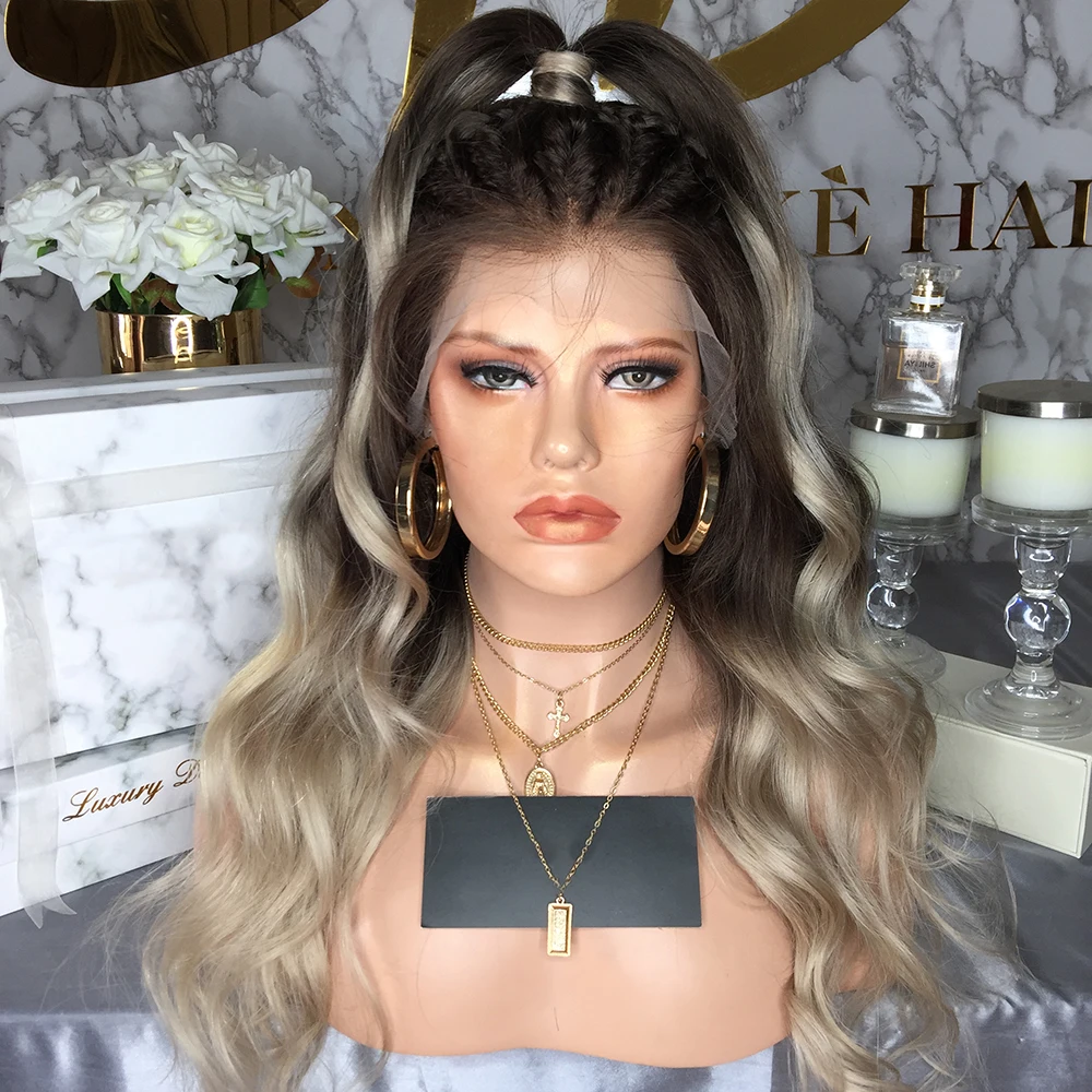 JRX Hair Braided Mixed Grey Color Lace Front Wigs Body Wave Pre Plucked Hairline Brazilian Human Hair Wig For Black Women 
JRX Hair Braided Mixed Grey Color Lace Front Wigs Body Wave Pre Plucked Hairline Brazilian Human Hair Wig For Black Women