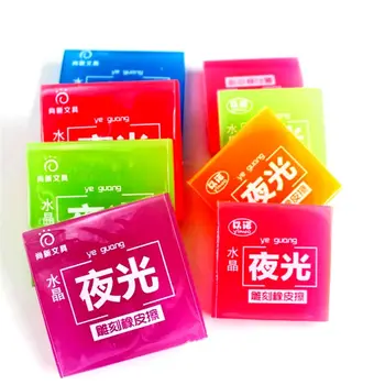 4pcs 5 * 5 *1cm Colored Crystal Clear Jelly Rubber Carving Blocks Rubber Stamp N0HC
4pcs 5 * 5 *1cm Colored Crystal Clear Jelly Rubber Carving Blocks Rubber Stamp N0HC