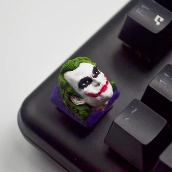 1pc Personality resin key hat Batman clown Joker mechanical keyboard MX team thunder for MX axis keyboard 
1pc Personality resin key hat Batman clown Joker mechanical keyboard MX team thunder for MX axis keyboard