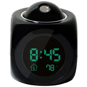 LCD Projector Digital Alarm Clock Voice LED Temperature Multi-function Clock Temperature Living Room Furniture Home Decor
LCD Projector Digital Alarm Clock Voice LED Temperature Multi-function Clock Temperature Living Room Furniture Home Decor