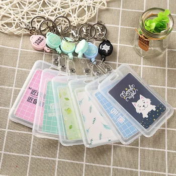 Telescopic Transparent Key Chain Creative Bus Card Badge Card Meal Card Protection Access Control Card Set School Office Supplie
Telescopic Transparent Key Chain Creative Bus Card Badge Card Meal Card Protection Access Control Card Set School Office Supplie