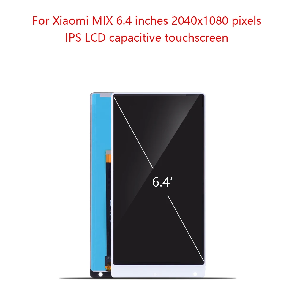 Original IPS 6.4" Display For Xiaomi MI Mix LCD Touch Screen Digitizer Assembly Frame For Xiaomi MI Mix LCD Screen Replacement
Original IPS 6.4" Display For Xiaomi MI Mix LCD Touch Screen Digitizer Assembly Frame For Xiaomi MI Mix LCD Screen Replacement