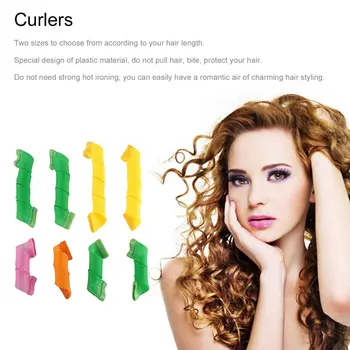 18Pcs Plastic Magic Hair Curler Rollers + 2pcs Pear Head Hooks Kit for Wet or Dry Hair DIY Wave Curler Hair Styling Tools 
18Pcs Plastic Magic Hair Curler Rollers + 2pcs Pear Head Hooks Kit for Wet or Dry Hair DIY Wave Curler Hair Styling Tools