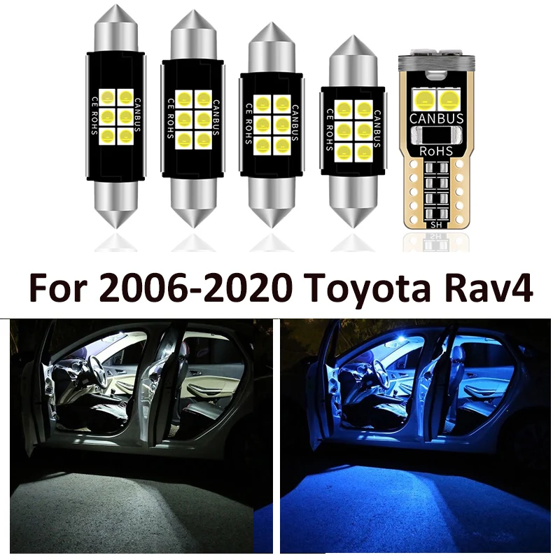 14 Pcs Car White Interior LED Light Bulbs Package Kit For Toyota Rav4 RAV-4 2006 -2017 2018 2019 2020 Map Dome Trunk Lamp Light
14 Pcs Car White Interior LED Light Bulbs Package Kit For Toyota Rav4 RAV-4 2006 -2017 2018 2019 2020 Map Dome Trunk Lamp Light