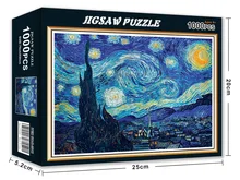 Puzzles for Adults 1000 Pieces Paper Jigsaw Puzzles Educational Intellectual Decompressing DIY Large Puzzle Game Toys Gift
Puzzles for Adults 1000 Pieces Paper Jigsaw Puzzles Educational Intellectual Decompressing DIY Large Puzzle Game Toys Gift
