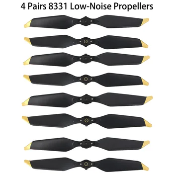 4 Pairs Mavic Pro Propeller 8331 Low Noise Quick-Release Mavic Pro Platinum Propellers for DJI Mavic Pro Accessories
4 Pairs Mavic Pro Propeller 8331 Low Noise Quick-Release Mavic Pro Platinum Propellers for DJI Mavic Pro Accessories