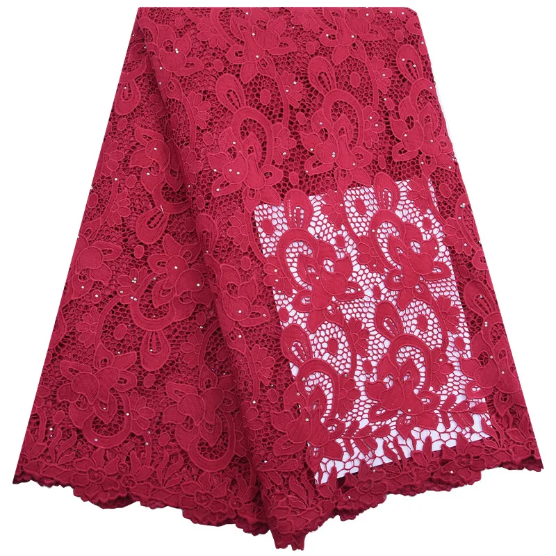Kalume 2020 High Quality African Lace Fabric Guipure Cord Laces Soft Nigerian Water Soluble Cord Lace Fabrics For Wedding F1782
Kalume 2020 High Quality African Lace Fabric Guipure Cord Laces Soft Nigerian Water Soluble Cord Lace Fabrics For Wedding F1782