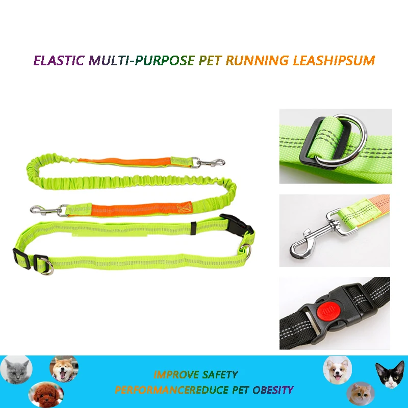 Fitness Belt Nylon Dog Leash Free Running Elastic Hand Pet Supplies Dog Harness Collar Jogging Rope And Adjustable Waist Rope
Fitness Belt Nylon Dog Leash Free Running Elastic Hand Pet Supplies Dog Harness Collar Jogging Rope And Adjustable Waist Rope
