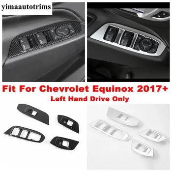 Carbon Fiber / Matte Interior For Chevrolet Equinox 2017 - 2020 Inner Door Armrest Window Lift Button control Panel Cover Trim 
Carbon Fiber / Matte Interior For Chevrolet Equinox 2017 - 2020 Inner Door Armrest Window Lift Button control Panel Cover Trim
