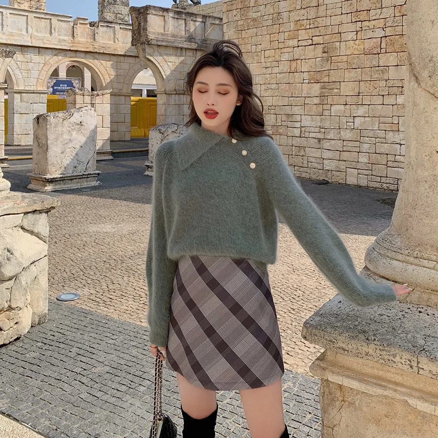 2019 Thick Sweater Winter Woman Knit Irregular Pullover Soft Vintage Solid Cashmere Sweaters Tops for Women Oversize Jumper
2019 Thick Sweater Winter Woman Knit Irregular Pullover Soft Vintage Solid Cashmere Sweaters Tops for Women Oversize Jumper