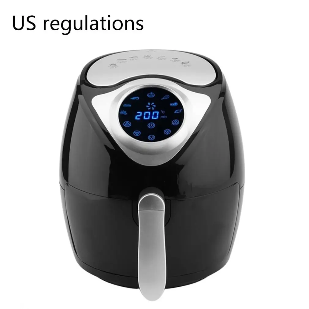 3.5L Capacity 1300W Smart Temperature Control Commercial Electric Air Fryer Digital Led Touch Screen For Air Fried Pot Drop Ship
3.5L Capacity 1300W Smart Temperature Control Commercial Electric Air Fryer Digital Led Touch Screen For Air Fried Pot Drop Ship