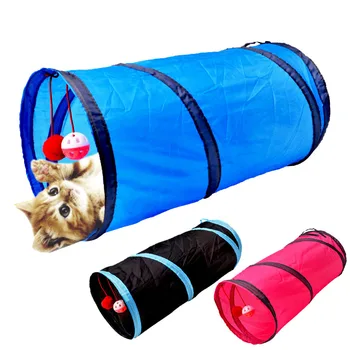 Pet Tunnel Funny Cat Tunnel 2 Holes Play Tubes Balls Collapsible Crinkle Kitten Toys Puppy Ferrets Rabbit Play Dog Tunnel Tubes
Pet Tunnel Funny Cat Tunnel 2 Holes Play Tubes Balls Collapsible Crinkle Kitten Toys Puppy Ferrets Rabbit Play Dog Tunnel Tubes