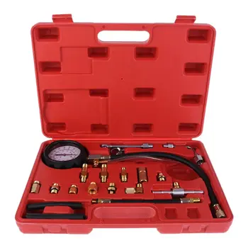 Fuel Pressure Gauge Fuel Injection Meter Tire Inflation Dashboard Transmission Engine Oil Pressure for Pump Pressure Tester
Fuel Pressure Gauge Fuel Injection Meter Tire Inflation Dashboard Transmission Engine Oil Pressure for Pump Pressure Tester