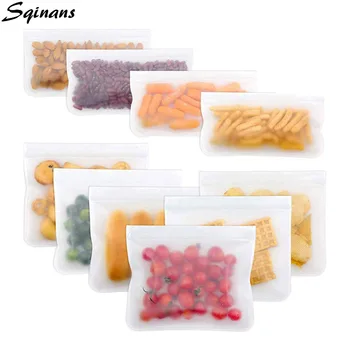 Zero Waste Sandwich Bag Reusable Ziplock Bag Food Freezer Bag Zip Lock Leakproof Containers Stand Up Snack Bag Kitchen Organizer
Zero Waste Sandwich Bag Reusable Ziplock Bag Food Freezer Bag Zip Lock Leakproof Containers Stand Up Snack Bag Kitchen Organizer