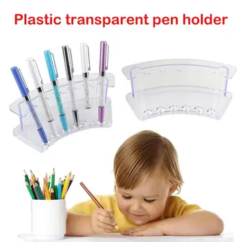 6 Holes Acrylic Pen Container Pen Display Stand Pen Holder Multifunctional Desk Table School Supplies Universal Cosmetic
6 Holes Acrylic Pen Container Pen Display Stand Pen Holder Multifunctional Desk Table School Supplies Universal Cosmetic