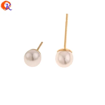 Cordial Design 100Pcs 6*6MM Jewelry Accessories/Earrings Stud/Genuine Gold Plating/Imitation Pearl/Hand Made/Earring Findings
Cordial Design 100Pcs 6*6MM Jewelry Accessories/Earrings Stud/Genuine Gold Plating/Imitation Pearl/Hand Made/Earring Findings
