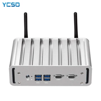 YCSD Fanless Mini PC Intel Core i7-5500U Windows 10 Linux 2*Gigabit Ethernet 2*RS232 DB9 4*USB 300Mbps WiFi Nettop NUC
YCSD Fanless Mini PC Intel Core i7-5500U Windows 10 Linux 2*Gigabit Ethernet 2*RS232 DB9 4*USB 300Mbps WiFi Nettop NUC