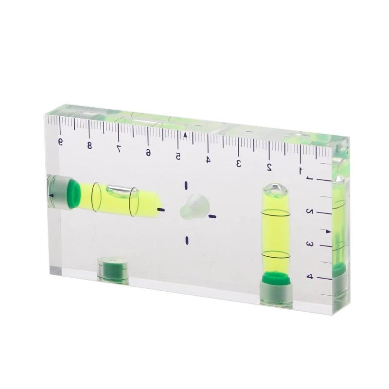 High Precision Transparent Two Direction Magnetic Level Bubble Mini Level 
High Precision Transparent Two Direction Magnetic Level Bubble Mini Level