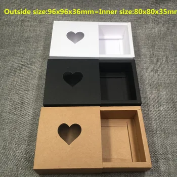 12pcs/Lot Solid Color With PVC Heart Window Kraft Paper Drawer Boxes For Soap Matches Hold Gift Packaging DIY Favor Drawer Boxes
12pcs/Lot Solid Color With PVC Heart Window Kraft Paper Drawer Boxes For Soap Matches Hold Gift Packaging DIY Favor Drawer Boxes