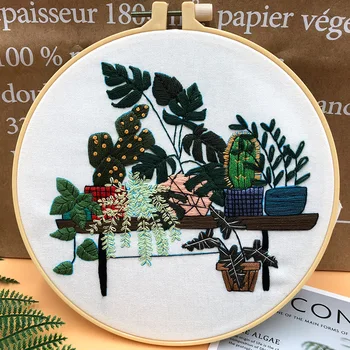 Plants Series 3D Embroidery Material Package DIY Embroidery Kit Cross Stitch Tool Primary Novice Bordados Hanging Painting Decor
Plants Series 3D Embroidery Material Package DIY Embroidery Kit Cross Stitch Tool Primary Novice Bordados Hanging Painting Decor