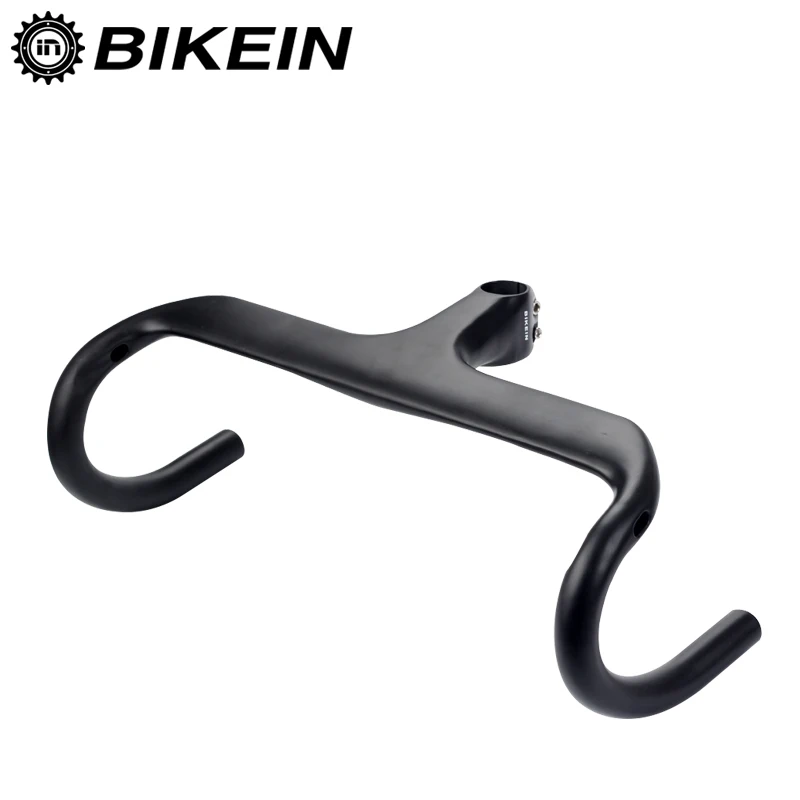 BIKEIN Lite UD Carbon Road Bike Integrated Handlebar Ultralight Cycling Bicycle Drop Bar With Stem 28.6mm Matte Black 315g Parts
BIKEIN Lite UD Carbon Road Bike Integrated Handlebar Ultralight Cycling Bicycle Drop Bar With Stem 28.6mm Matte Black 315g Parts