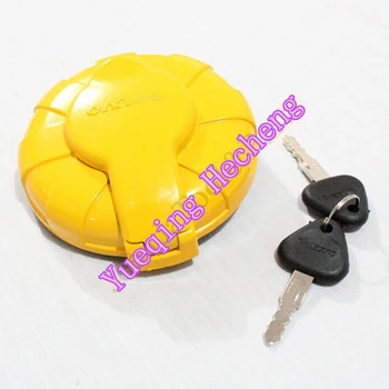 New Fuel Cap 14528922 with 2 Keys for Volvo Excavator EC140B EC160B EC180B EC240B EC290B EC700B EC460B EC360B EC330B
