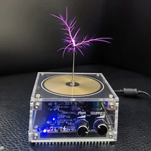 Long Arc And Bluetooth Music Dual Mode Music Tesla Coil Palm Flash Bluetooth Flash Length 10CM Science Toys
Long Arc And Bluetooth Music Dual Mode Music Tesla Coil Palm Flash Bluetooth Flash Length 10CM Science Toys
