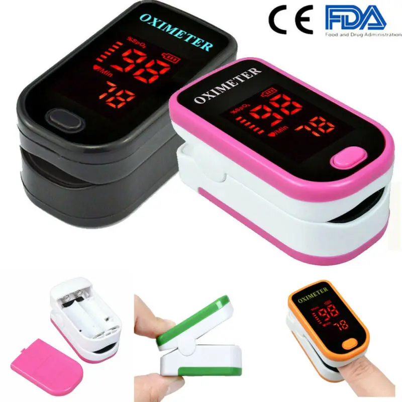 Portable Digital Finger Fingertip Blood Oxygen Meter Pulse Oximeter SPO2/PR Heart Rate Monitor Meter Party Favors
Portable Digital Finger Fingertip Blood Oxygen Meter Pulse Oximeter SPO2/PR Heart Rate Monitor Meter Party Favors