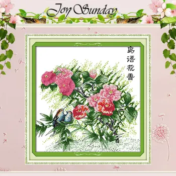Flowers and Birdsong(3) Patterns Counted Cross Stitch 11 14CT Cross Stitch Sets Chinese Cross-stitch Kits Embroidery Needlework
Flowers and Birdsong(3) Patterns Counted Cross Stitch 11 14CT Cross Stitch Sets Chinese Cross-stitch Kits Embroidery Needlework