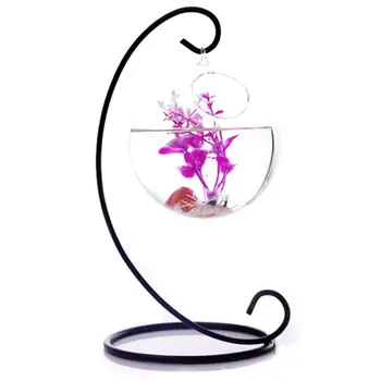 Globe Hanging Glass Vase 10 cm + Iron support 23 cm Height Decoration for Garden House
Globe Hanging Glass Vase 10 cm + Iron support 23 cm Height Decoration for Garden House