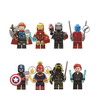 DISNEY MARVEL Minifigure Building Block Iron Man Captain America Thor Nebula Black Widow Avengers Action Figure Toy for Boy Girl 
DISNEY MARVEL Minifigure Building Block Iron Man Captain America Thor Nebula Black Widow Avengers Action Figure Toy for Boy Girl