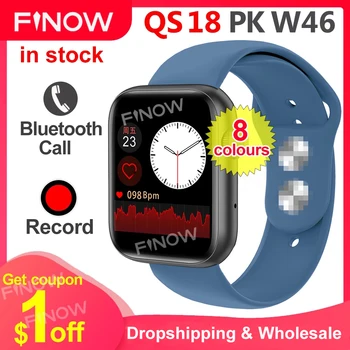 2020 Finow QS18 Smart Watch Bluetooth Call Multi Color Straps Fashion Heart Rate PK IWO 12 Pro IWO W46 SmartWatch 2020 New
2020 Finow QS18 Smart Watch Bluetooth Call Multi Color Straps Fashion Heart Rate PK IWO 12 Pro IWO W46 SmartWatch 2020 New