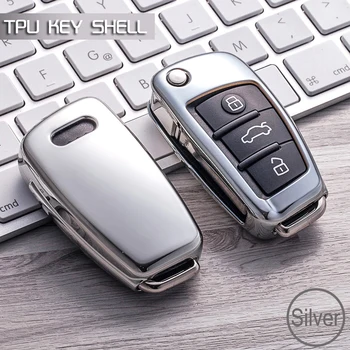 TPU Car Key Case Auto Key Protection Cover For Audi R8 A1 A3 A4 A5 A6 A7 A8 Q3 Q5 Q7 C5 C6 A4L A6L S1 S3 RS6 TT 2005-2013 Shell
TPU Car Key Case Auto Key Protection Cover For Audi R8 A1 A3 A4 A5 A6 A7 A8 Q3 Q5 Q7 C5 C6 A4L A6L S1 S3 RS6 TT 2005-2013 Shell