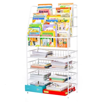 Simple Multifunctional Children's Bookshelf SX401 SX301 Picture Book Storage Rack Multi-layer Large-capacity Storage Shelf
Simple Multifunctional Children's Bookshelf SX401 SX301 Picture Book Storage Rack Multi-layer Large-capacity Storage Shelf