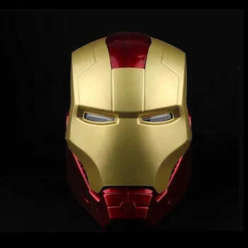 Marvel Avengers Iron Man Helmet Cosplay 1:1 Light Led Ironman Mask PVC Action Figure Birthday Christmas Gift Toys For Children
Marvel Avengers Iron Man Helmet Cosplay 1:1 Light Led Ironman Mask PVC Action Figure Birthday Christmas Gift Toys For Children