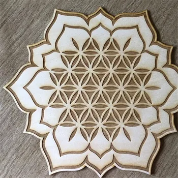 Flower of Life Engraved Wooden Energy Mat Sacred Geometry Wood Plate Orgonite Energy DIY Crafts Party Gifts Favor Supplies
Flower of Life Engraved Wooden Energy Mat Sacred Geometry Wood Plate Orgonite Energy DIY Crafts Party Gifts Favor Supplies