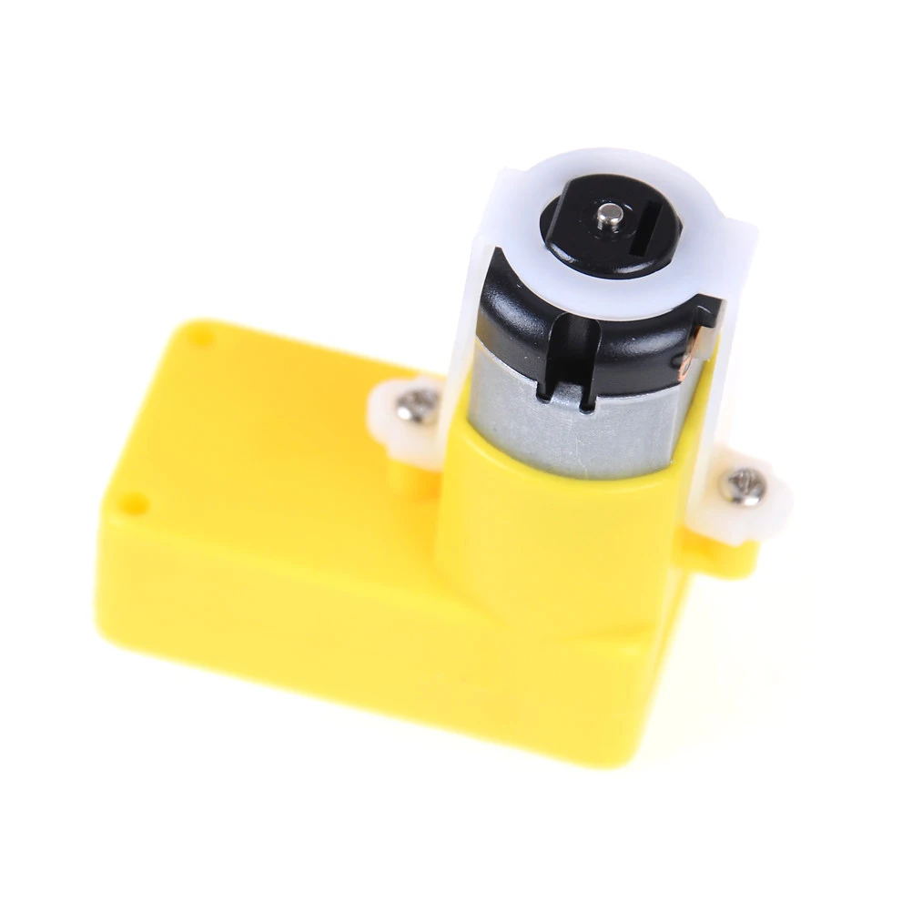 1Pcs 6V Bend of Uniaxial Gear TT Motor / Deceleration Motor / Gearbox / DC Geared Motor for Robot Car Toy
1Pcs 6V Bend of Uniaxial Gear TT Motor / Deceleration Motor / Gearbox / DC Geared Motor for Robot Car Toy