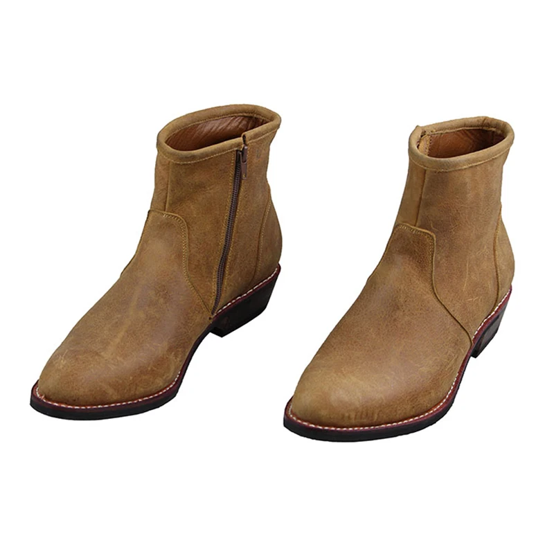 Handmade Western Cowboy Boots Men Pointed Toe Cowhide Genuine Men's Boots Ankle Punk Combat Motorcycle Boots Man Botas, 45
Handmade Western Cowboy Boots Men Pointed Toe Cowhide Genuine Men's Boots Ankle Punk Combat Motorcycle Boots Man Botas, 45